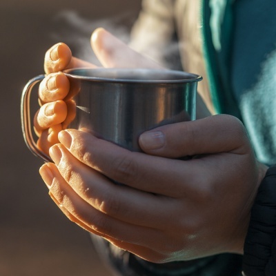 Caneca Alumínio Tradition Ø9 cm
