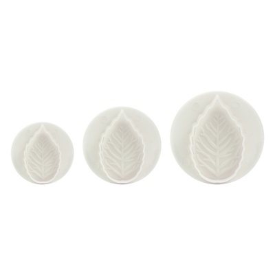 Pack de 3 Cortantes com Ejetor e Carimbo - Folha Pack de 3 Cortantes com Ejetor e Carimbo - Folha