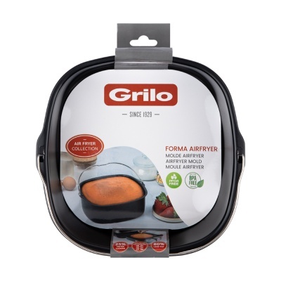 Forma Quadrada Air Fryer 20x20 cm