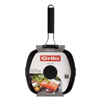 Grelhador Liso Royal 24x24 cm Grelhador Liso Royal 24x24 cm