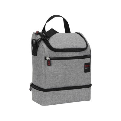 Bolsa Térmica Cinza/Preto 5L - 24x12x29 cm Bolsa Térmica Cinza/Preto 5L - 24x12x29 cm