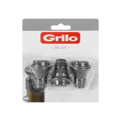 Conjunto de 3 Rolhas para Bomba de Vácuo