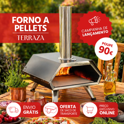 Forno de Exterior a Pellets Terraza