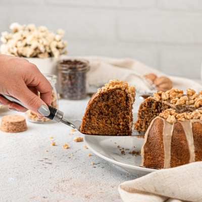 Espátula para Bolo com Serrilha Inox