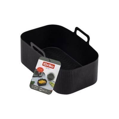 Forma de Silicone Retangular Air Fryer 19,5x12 cm
