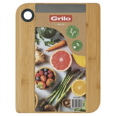 Tábua de Cortar em Madeira de Bambu 30x39 cm