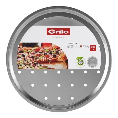 Forma de Pizza Perfurada Granitex Ø30 cm Forma de Pizza Perfurada Granitex Ø30 cm