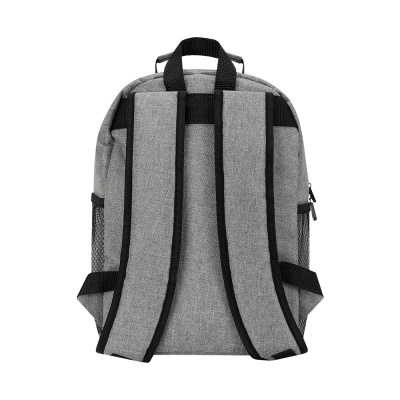 Mochila Térmica Cinza/Preto 15L - 26x17x36 cm
