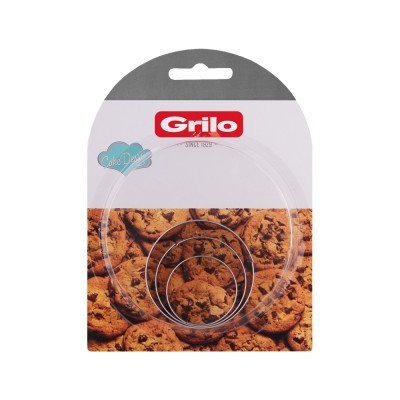 Pack de 3 Corta Massas - Aros Pack de 3 Corta Massas - Aros