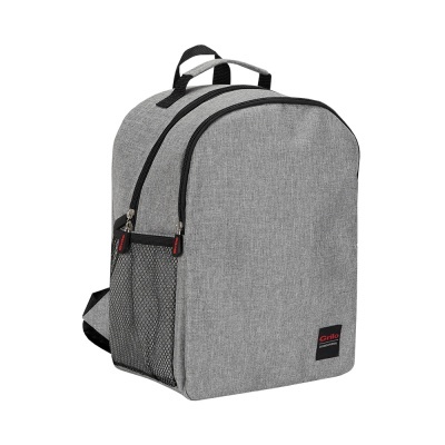 Mochila Térmica Cinza/Preto 15L - 26x17x36 cm