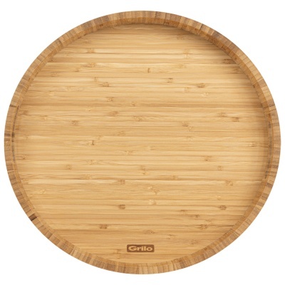 Tabuleiro de Servir em Madeira de Bambu Ø39 cm