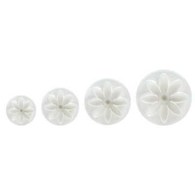 Pack de 4 Cortantes com Ejetor - Flor