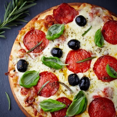 Forma de Pizza Perfurada Granitex Ø30 cm Forma de Pizza Perfurada Granitex Ø30 cm