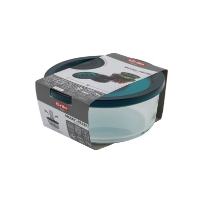 Caixa de Vácuo em Vidro Redonda 810 ml