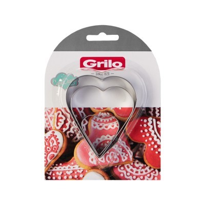 Pack de 3 Corta Massas - Corações