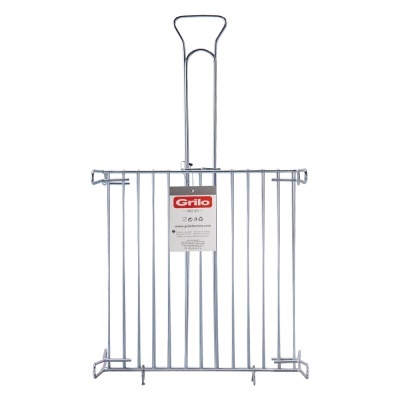 Grelha Dupla com Pernas 30x30 cm