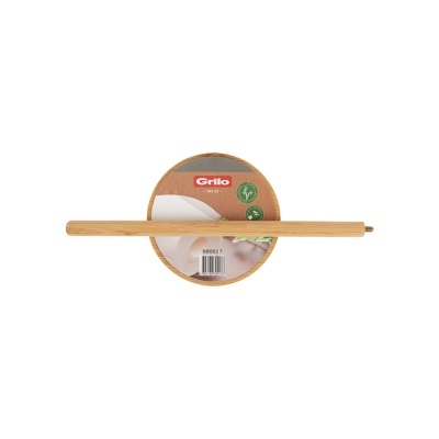 Porta-Rolos em Madeira de Bambu