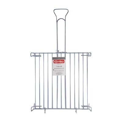 Grelha Dupla com Pernas 25x25 cm