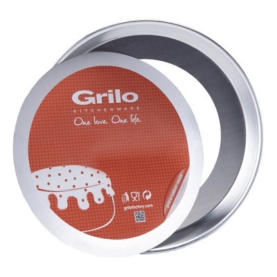 Forma de Tarte Lisa Fundo Solto Alumínio Tradition Ø28 cm