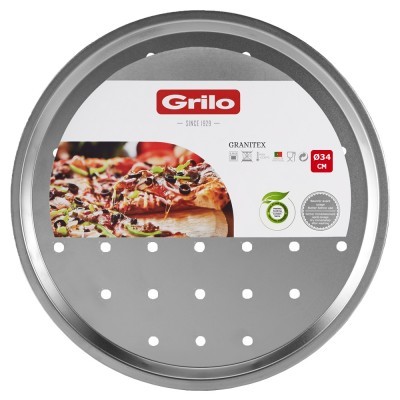 Forma de Pizza Perfurada Granitex Ø34 cm