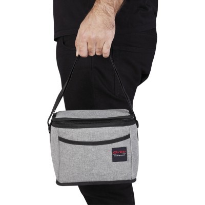 Bolsa Térmica Cinza/Preto 5L - 22.5x15.5x18 cm Bolsa Térmica Cinza/Preto 5L - 22.5x15.5x18 cm