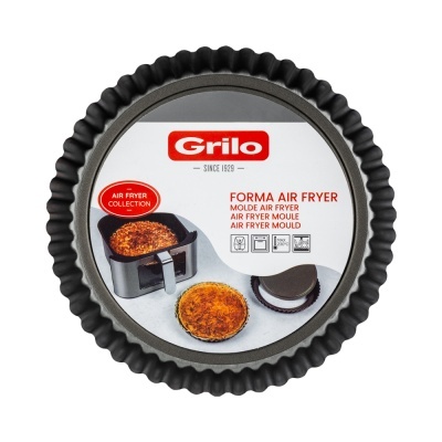 Forma de Tarte Canelada Fundo Solto Air Fryer Dulce Ø24 cm