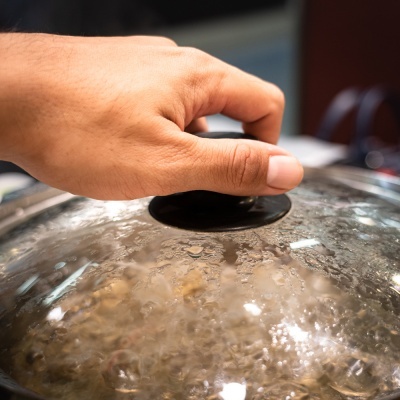 Tampa de Vidro Ø20 cm