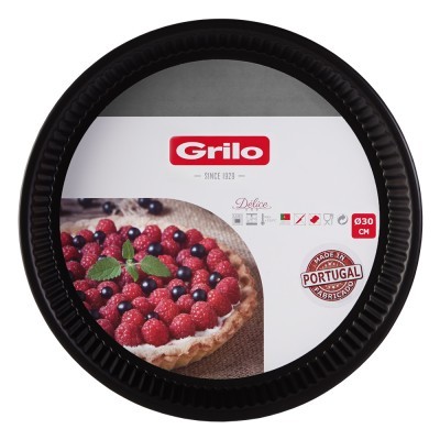 Forma de Tarte Canelada Fundo Fixo Délice Ø30 cm Forma de Tarte Canelada Fundo Fixo Délice Ø30 cm