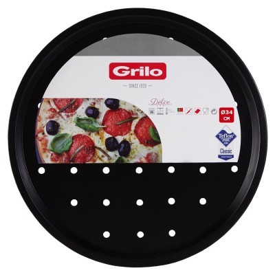 Forma de Pizza Perfurada Délice Ø34 cm