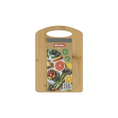 Tábua de Cortar em Madeira Bambu 14.5x20 cm