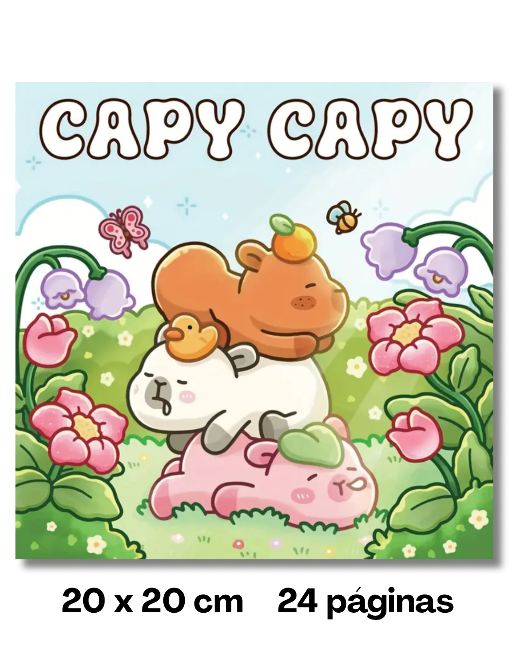 Coleção de Livros de Colorir – Capivaras & Calmarias