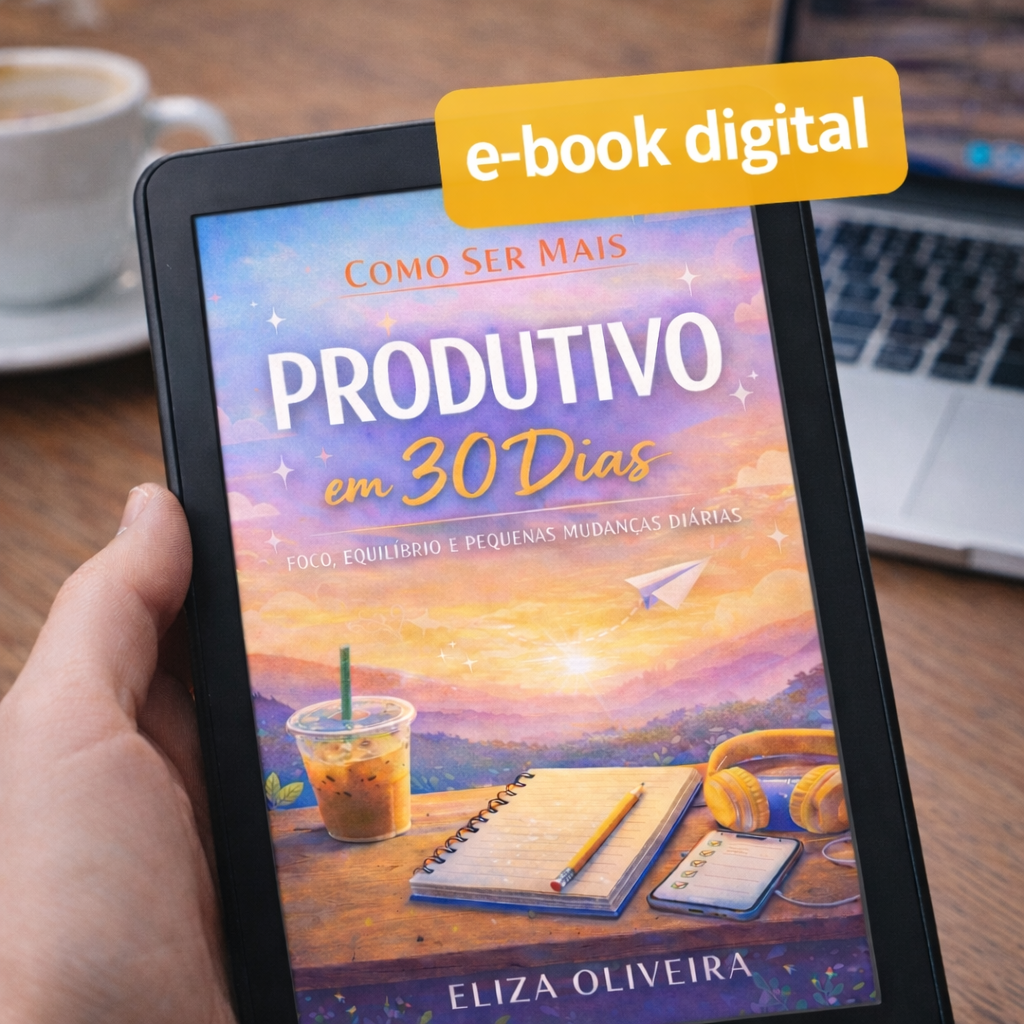 E-book COMO SER MAIS PRODUTIVO EM 30 DIAS