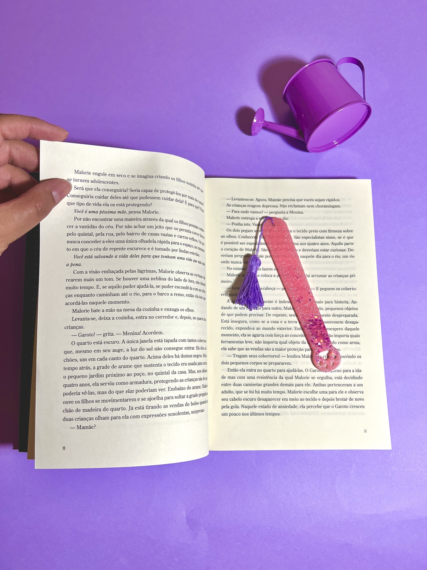 Marcador de Livros - Patinha de Gato