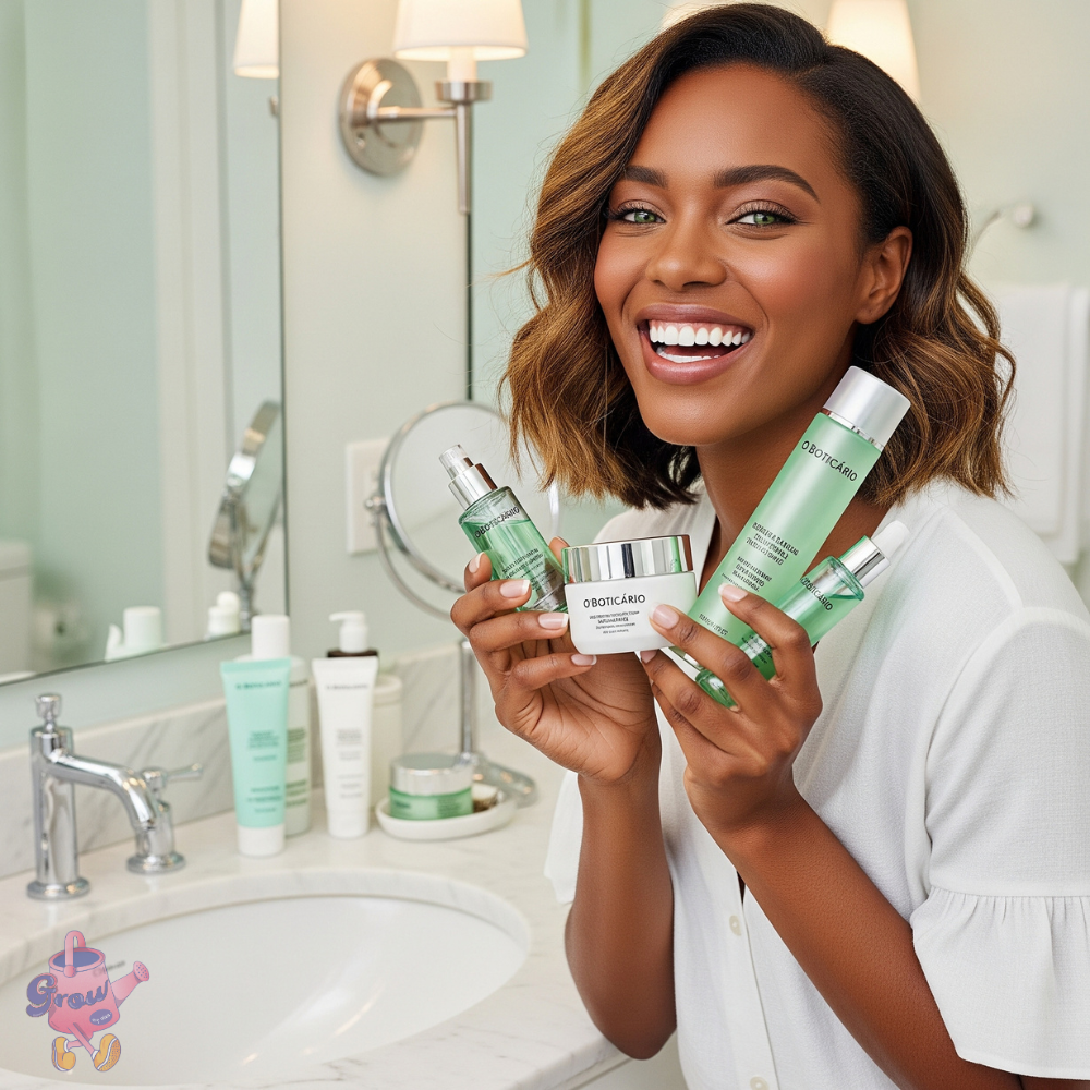 🌟 Novidades fresquinhas: O Boticário já chegou à Grow Store! 🌸💄 🌟 Novidades fresquinhas: O Boticário já chegou à Grow Store! 🌸💄