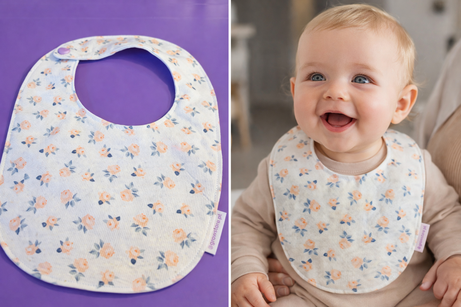 Babete em Algodão 100%