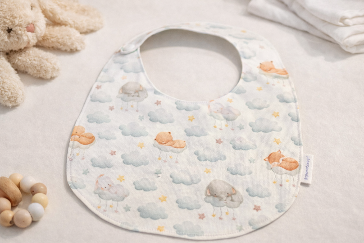 Babete em Algodão 100%