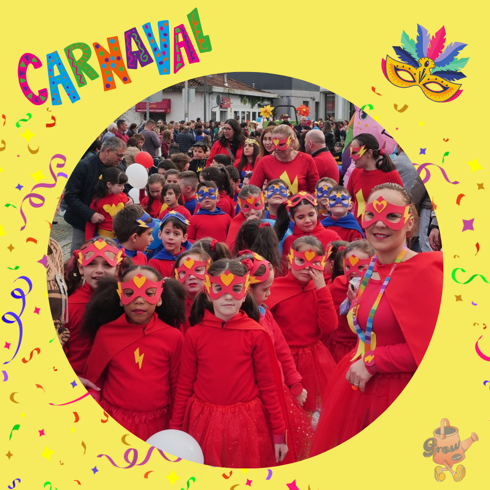 A tornar o Carnaval ainda mais especial: Grow Store faz máscaras de heróis para crianças do Marco de Canaveses A tornar o Carnaval ainda mais especial: Grow Store faz máscaras de heróis para crianças do Marco de Canaveses