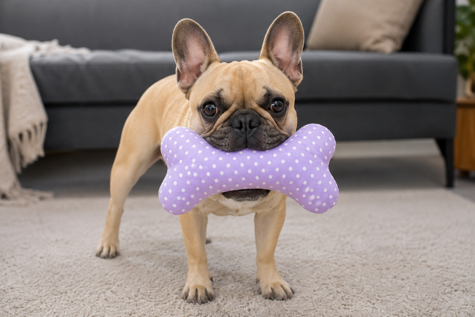 Ossinho de Peluche para cão