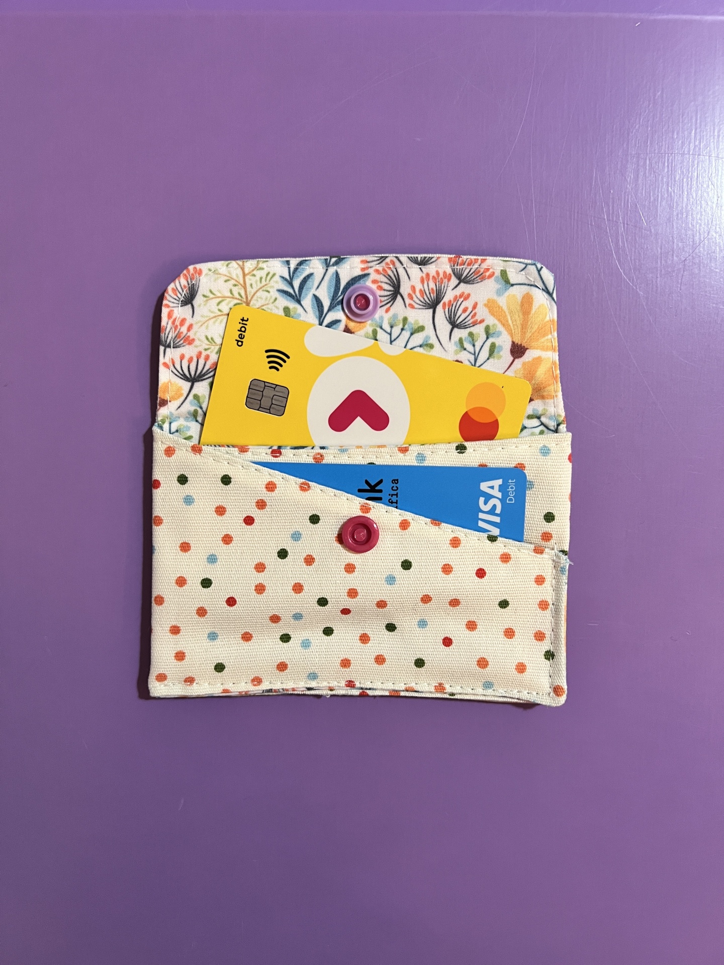 Bolsinha para Cartões