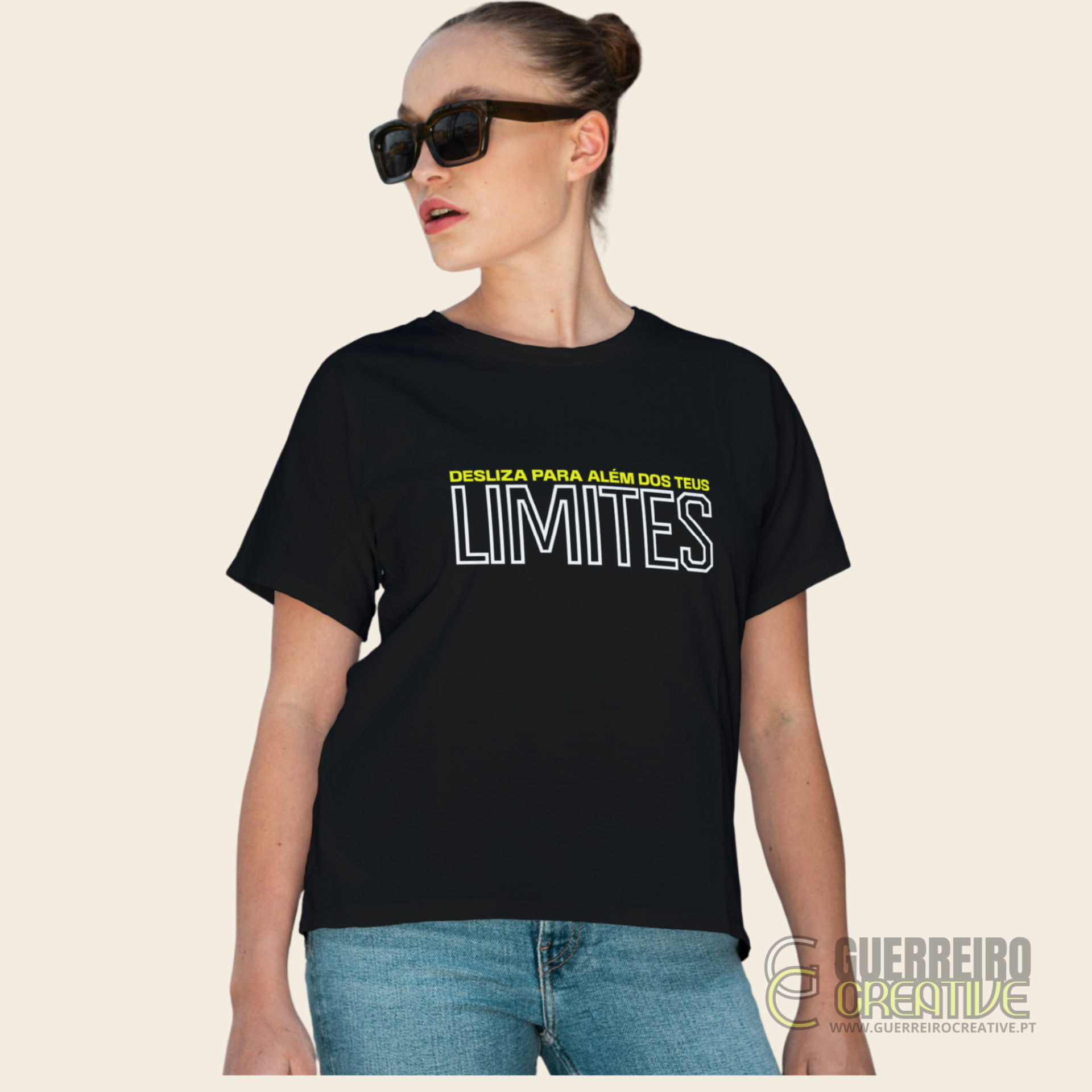 T-shirt Motivacional "Para Além dos Limites"