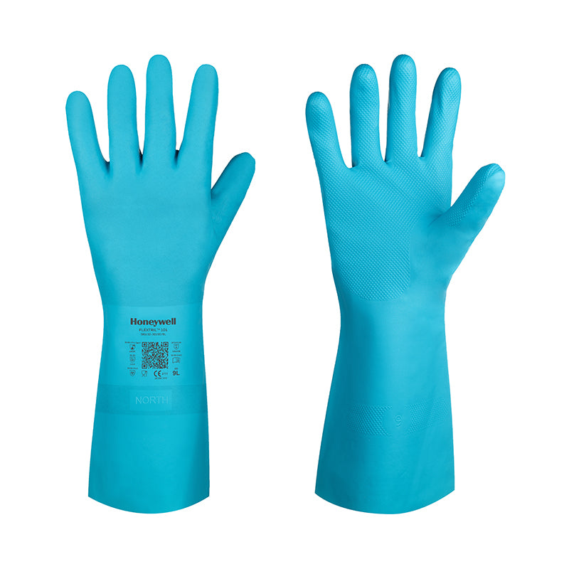 Flextril Flocked, Luvas De Nitrilo Para Alimentos E Produtos Químicos (12 Pares) Flextril Flocked, Luvas De Nitrilo Para Alimentos E Produtos Químicos (12 Pares)