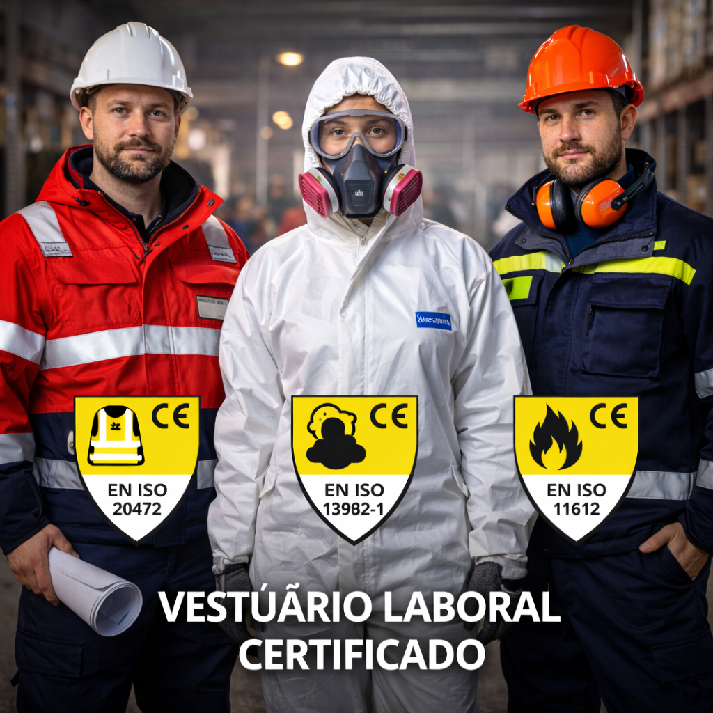 Vestuário laboral certificado: porque as normas técnicas importam