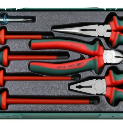 Tabuleiro 3 Alicates+5 Chaves Isoladas