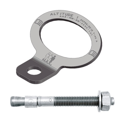 Placa De Ancoragem 70 Mm Para 3 Operadores Com Parafuso De 16 Mm