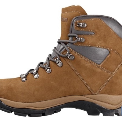 Bota De Pele Nobuck Castanha