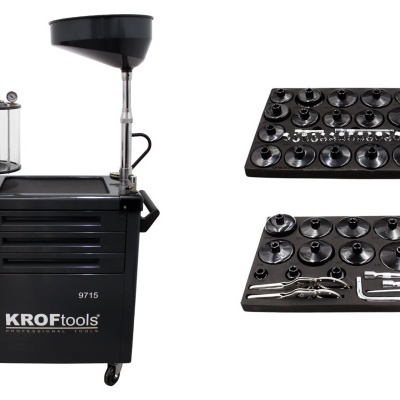 Aspirador Oleo C/visor 3 Gavetas 61pcs