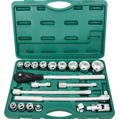 Jogo 21 Pcs Chaves Caixa e Roquete 3/4"