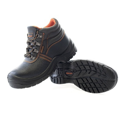 Abelio, Bota De Couro Bovino Com Cadarço S1P