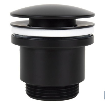 Válvula Click-Clack | Fabricada Em Latão | Rosca 1 1/4 | Inclui Tampa Grande De Ø63 Mm