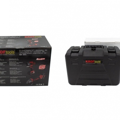 Kit Chave Impacto 1/2 + Rebarbadora - 18V